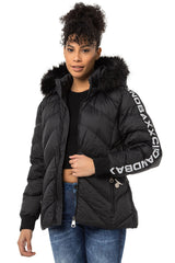 WM133 Veste d'hiver pour femmes avec ceinture