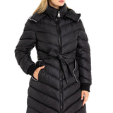 WM135 Winterjack voor dames quilt jas met verwijderbare kap
