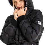 WM135 Winterjack voor dames quilt jas met verwijderbare kap
