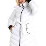 WM135 Winterjack voor dames quilt jas met verwijderbare kap