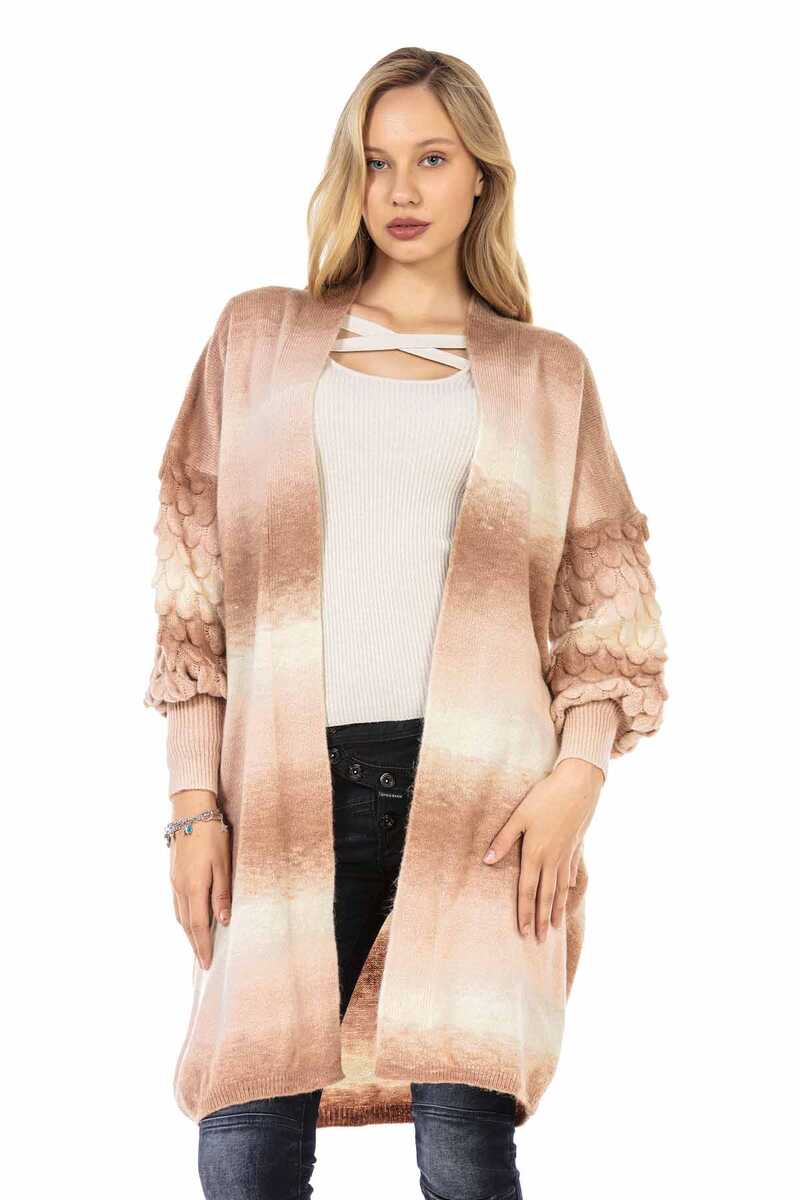 Cardigan des femmes WP221 avec des manches inhabituelles