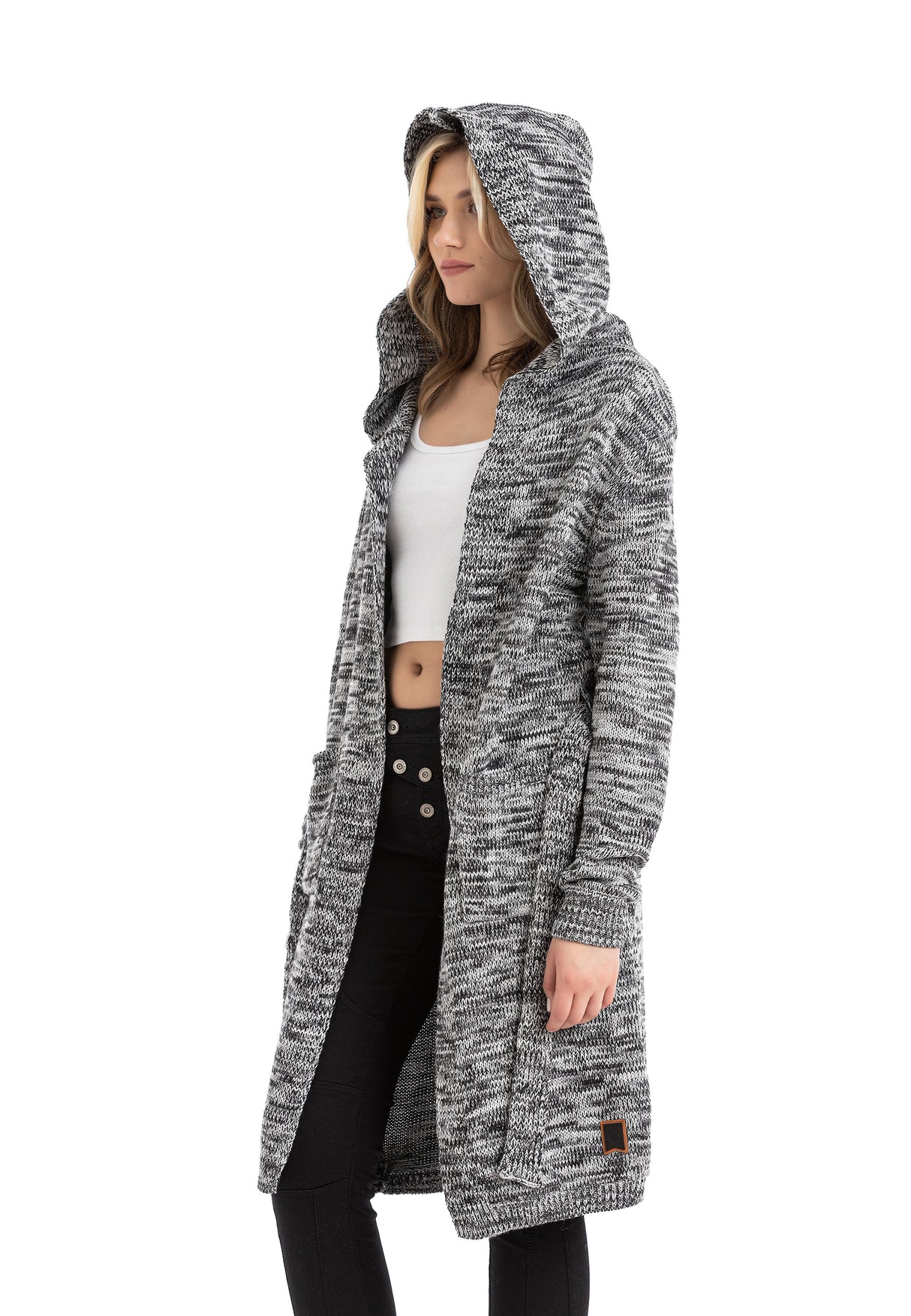 WP239 Women's sweater cardboard jacket in a casual look