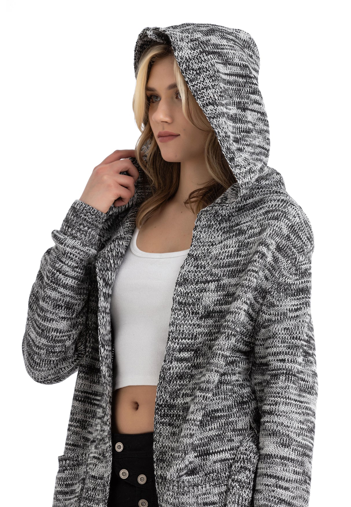 WP239 Women's sweater cardboard jacket in a casual look