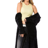 WP244 sweter damski z kapturem