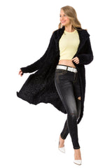 WP244 sweter damski z kapturem
