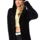 WP244 sweter damski z kapturem