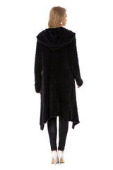 WP244 sweter damski z kapturem