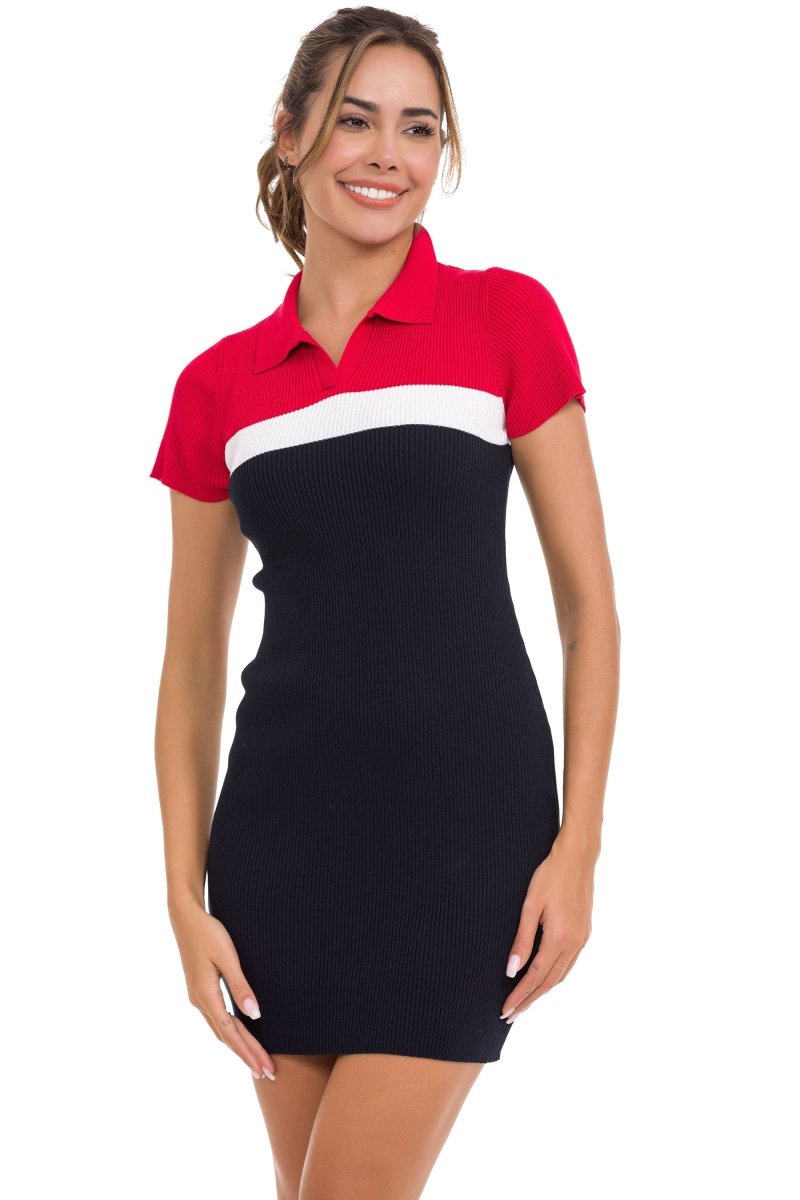 WP256 Vestido de punto para mujer