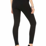 WR141 Damen Leggings mit tollem Glitzer-Bund