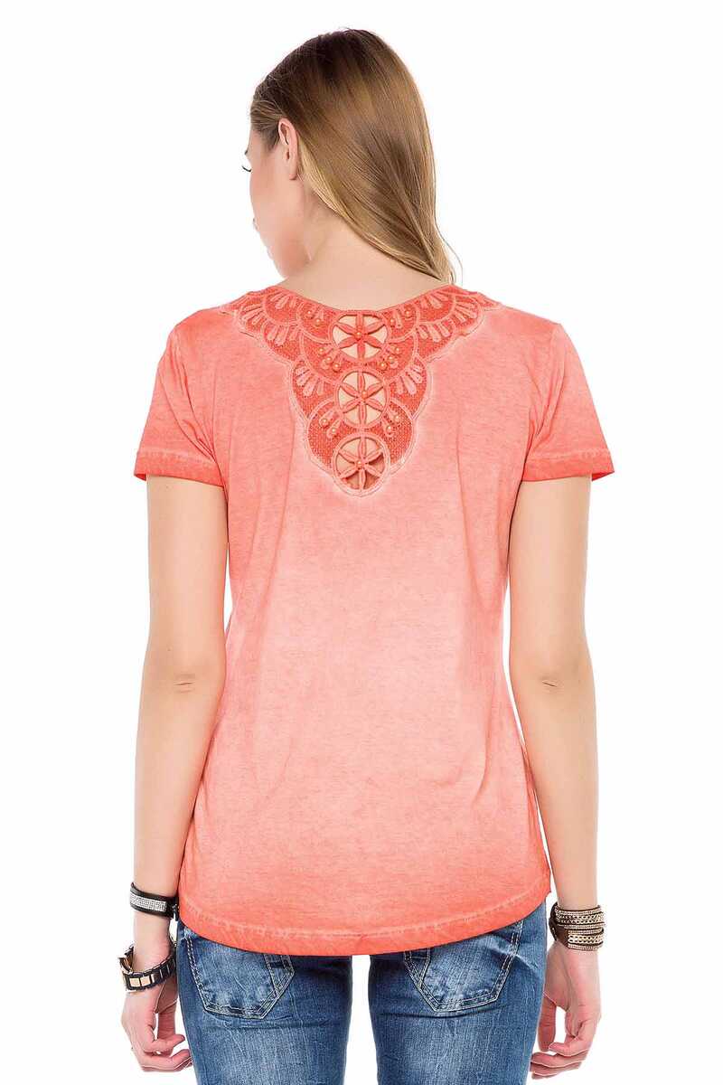WT223  Camiseta Mujer en un aspecto vintage