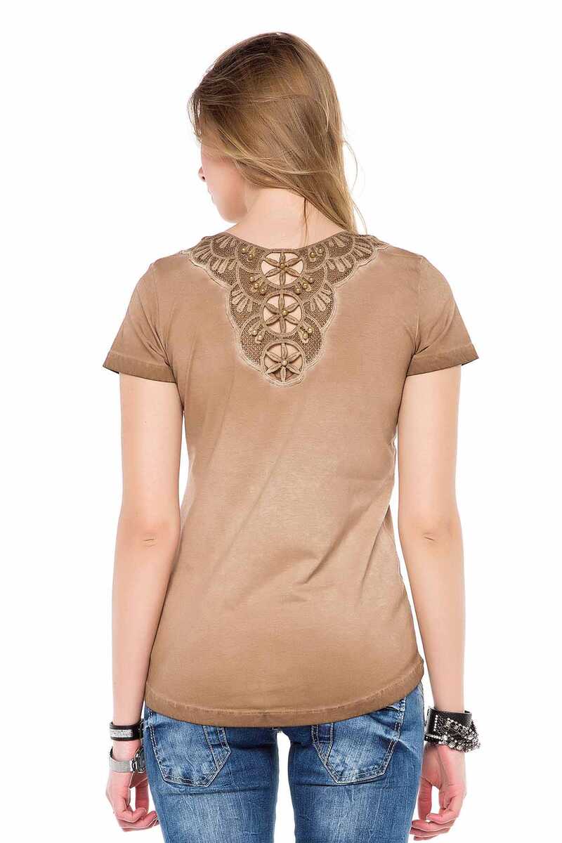WT223  Camiseta Mujer en un aspecto vintage