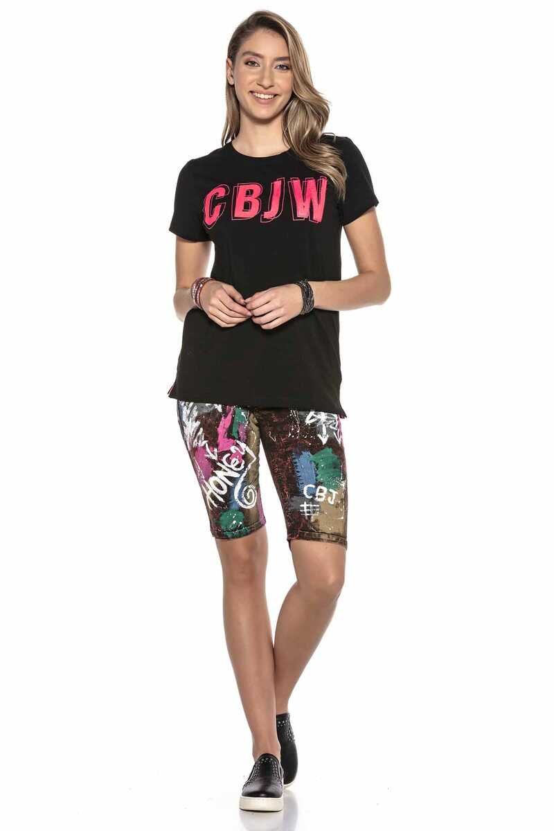 WT275 Camiseta Mujer con estampado del logotipo