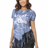 WT318 Damen T-Shirt in tollem Sommer-Look