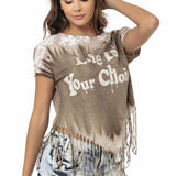 WT318 Damen T-Shirt in tollem Sommer-Look