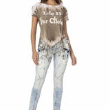WT318 Damen T-Shirt in tollem Sommer-Look