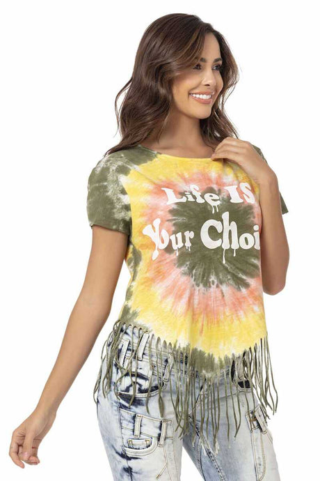 WT318 Damen T-Shirt in tollem Sommer-Look