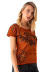 WT324 women T-shirt in an extravagant look