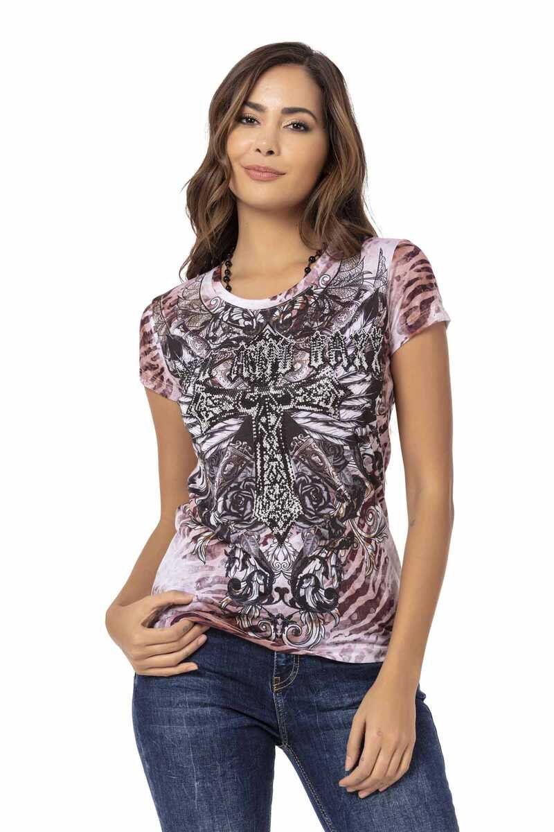 WT329 women T-shirt in an extravagant look