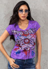 WT331 T-shirt damski z nadrukiem
