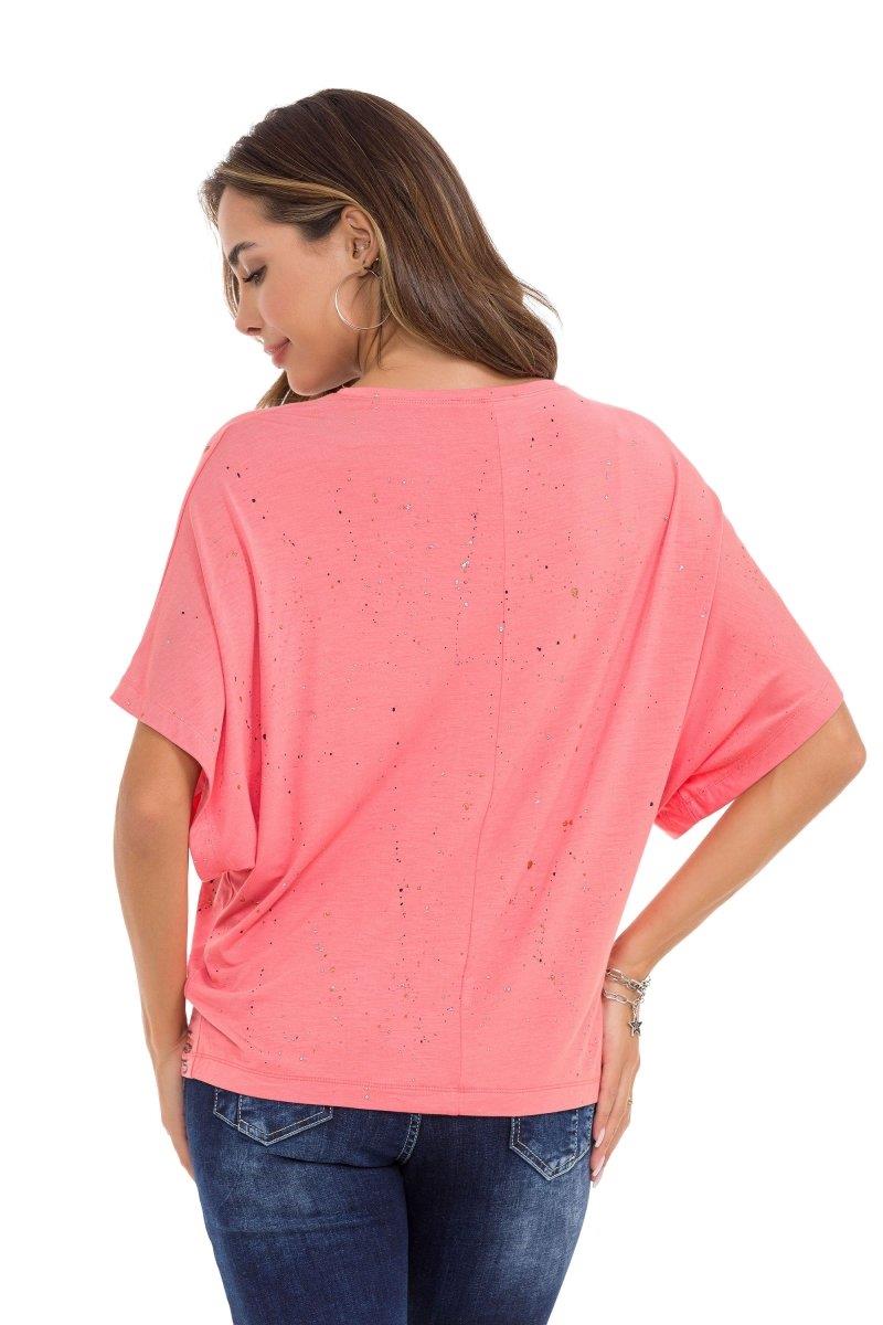 WT336 Camiseta  Women en una apariencia extravagante