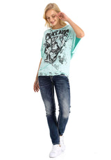 WT336 Camiseta  Women en una apariencia extravagante