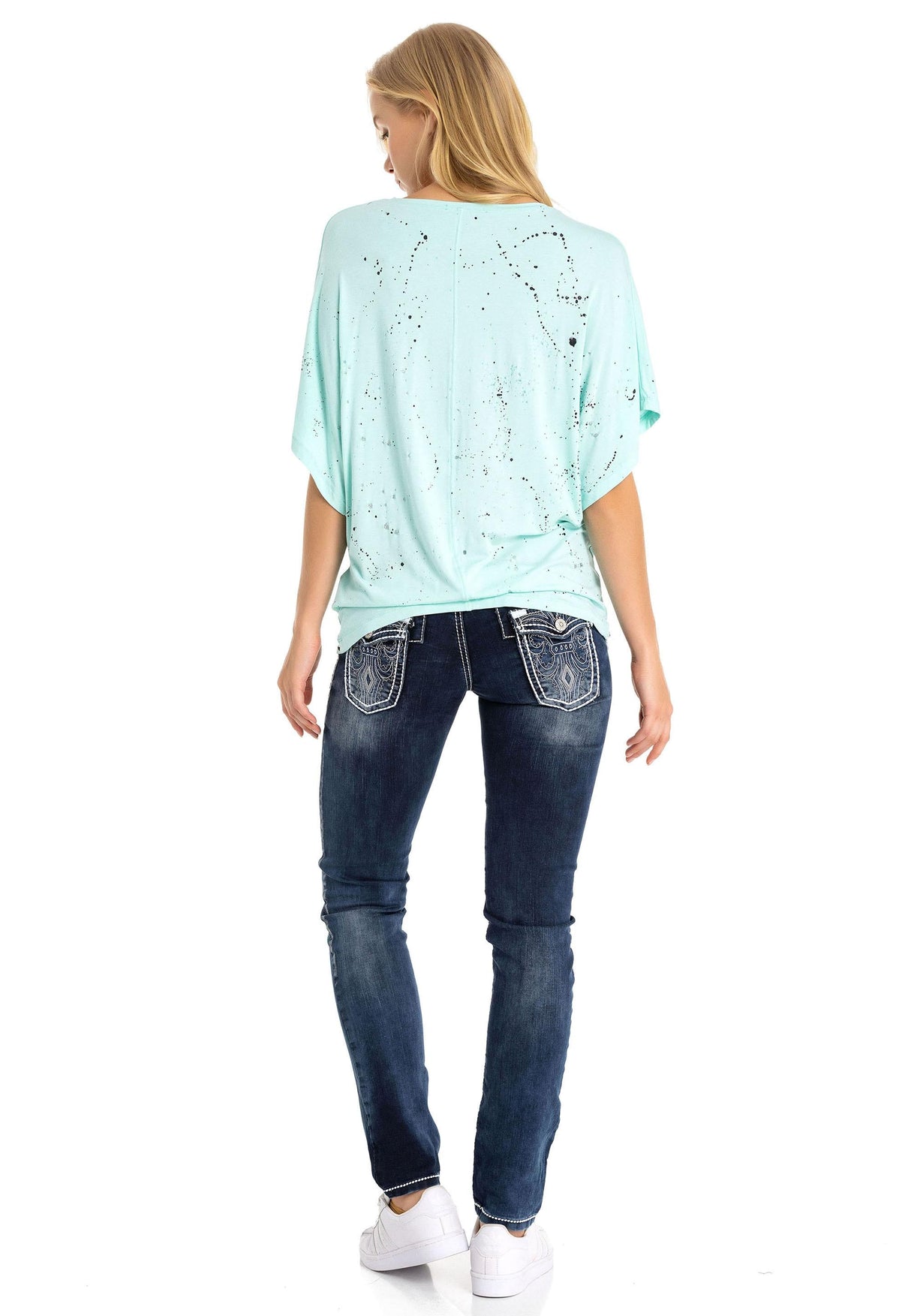 WT336 Camiseta  Women en una apariencia extravagante