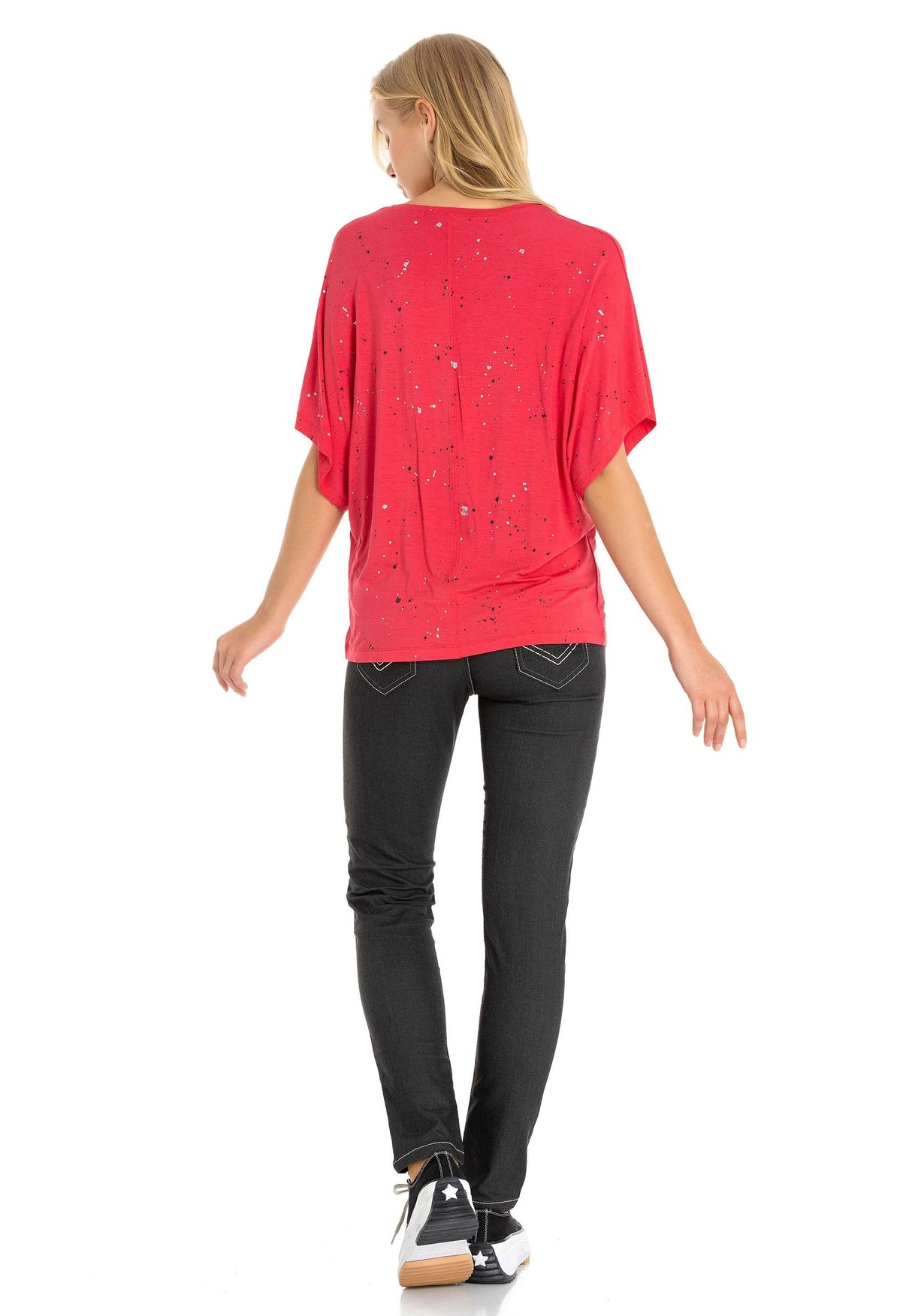 WT336 Camiseta  Women en una apariencia extravagante