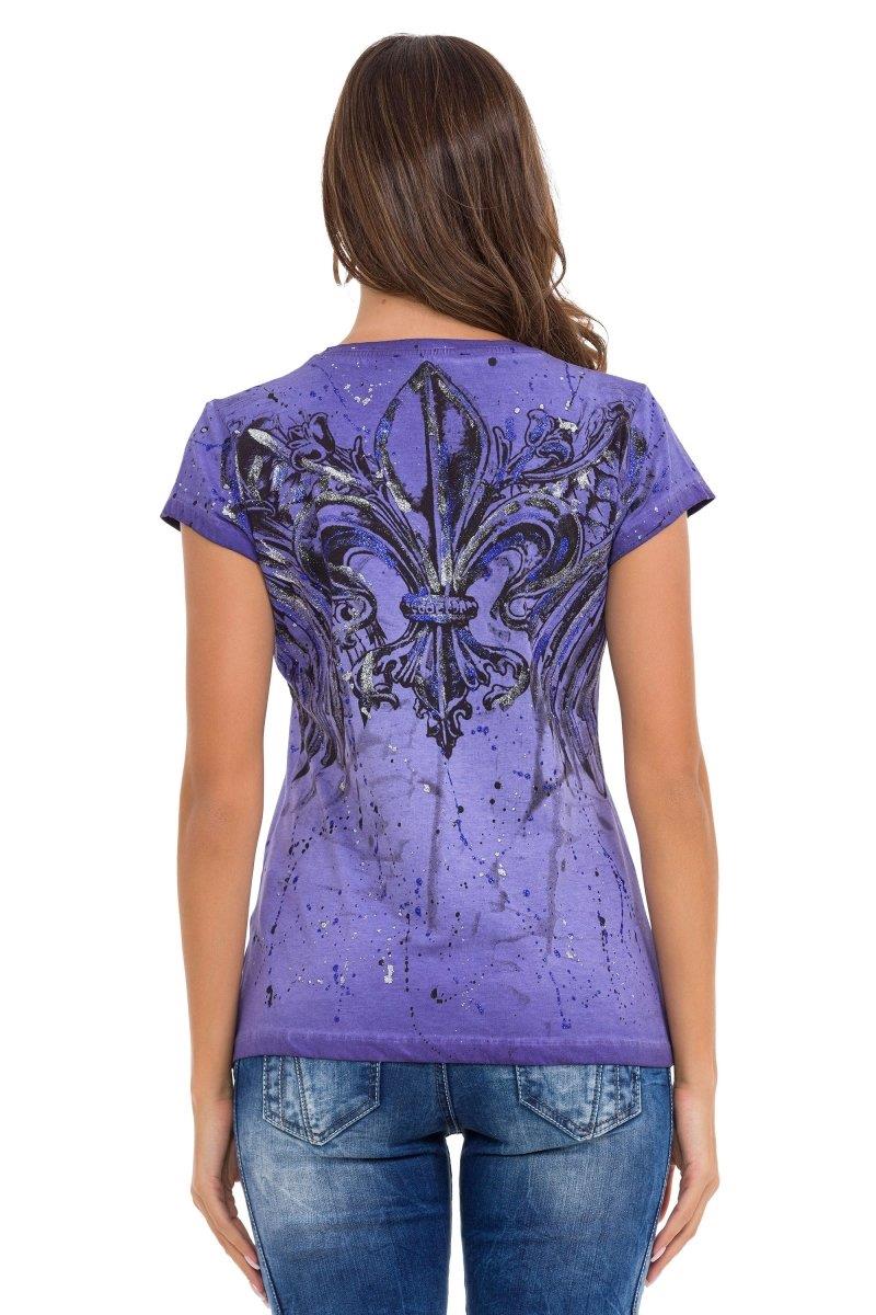 WT345 Camiseta para mujer estampada