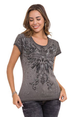 WT345 Camiseta para mujer estampada