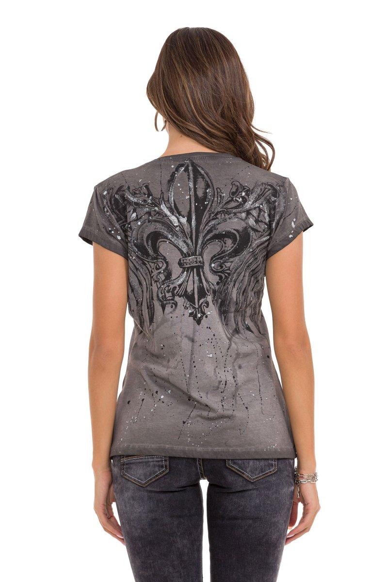 WT345 Camiseta para mujer estampada