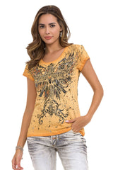 WT345 Camiseta para mujer estampada