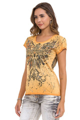 WT345 Camiseta para mujer estampada