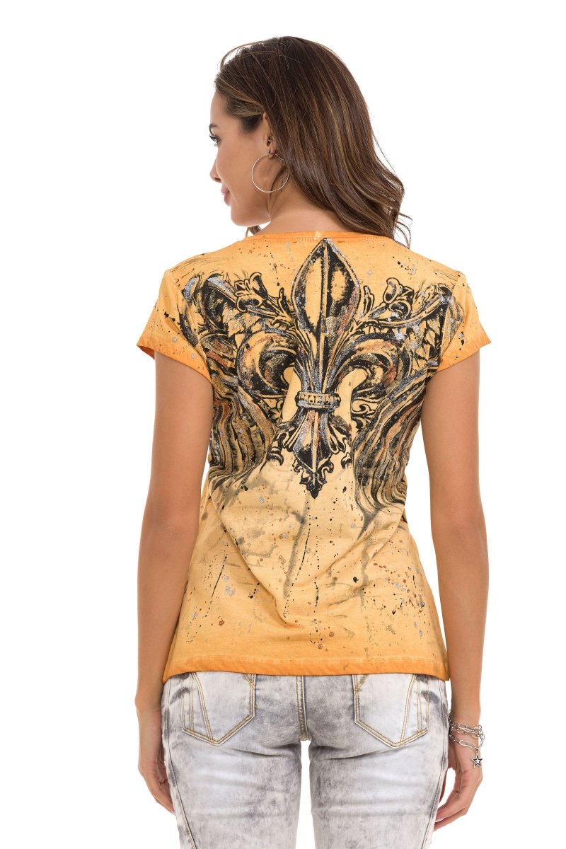 WT345 Camiseta para mujer estampada