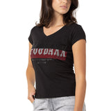 WT358 T-shirt da Donna con Glitter