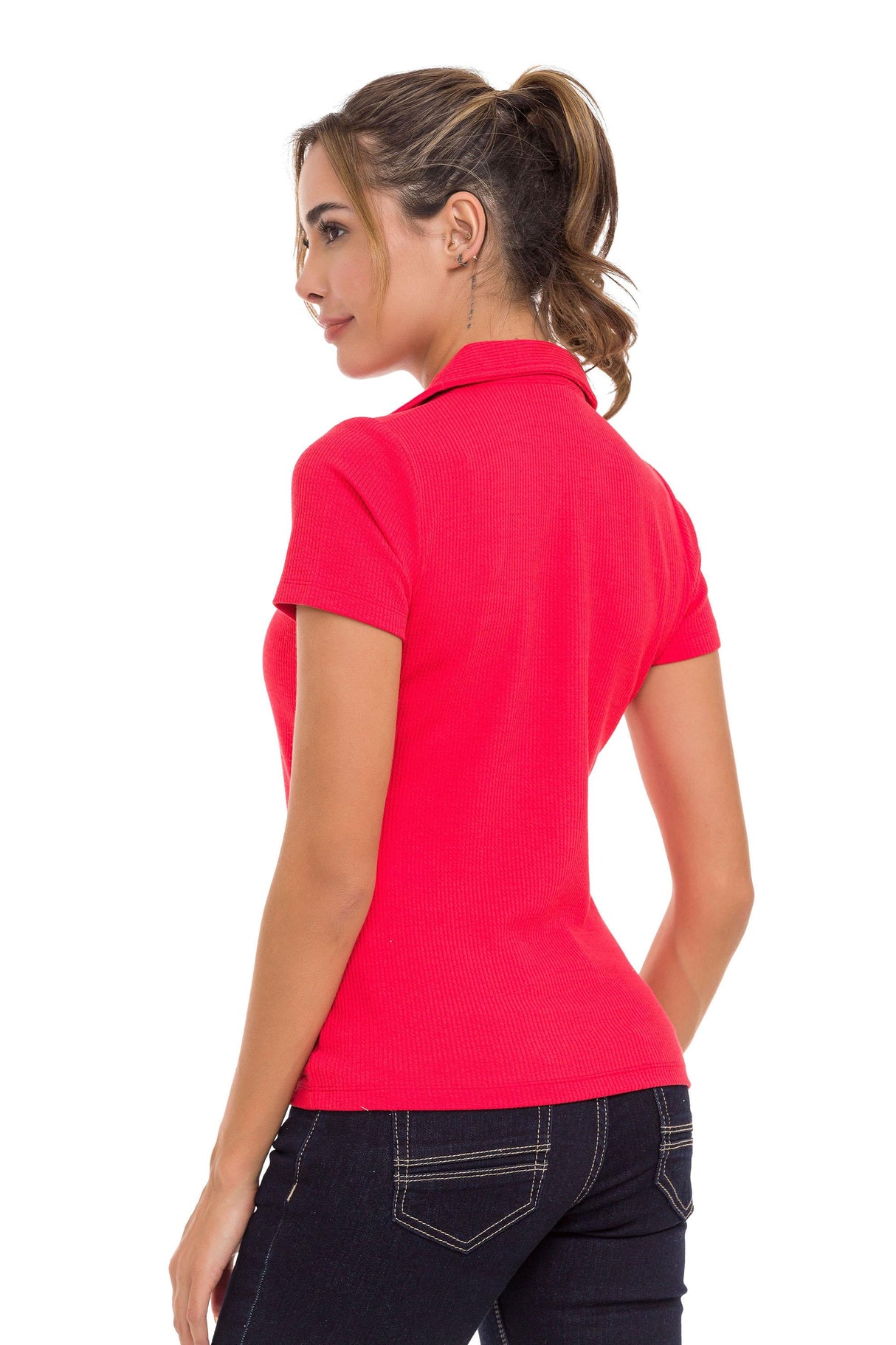WT361 Camiseta Polo clásica con botones