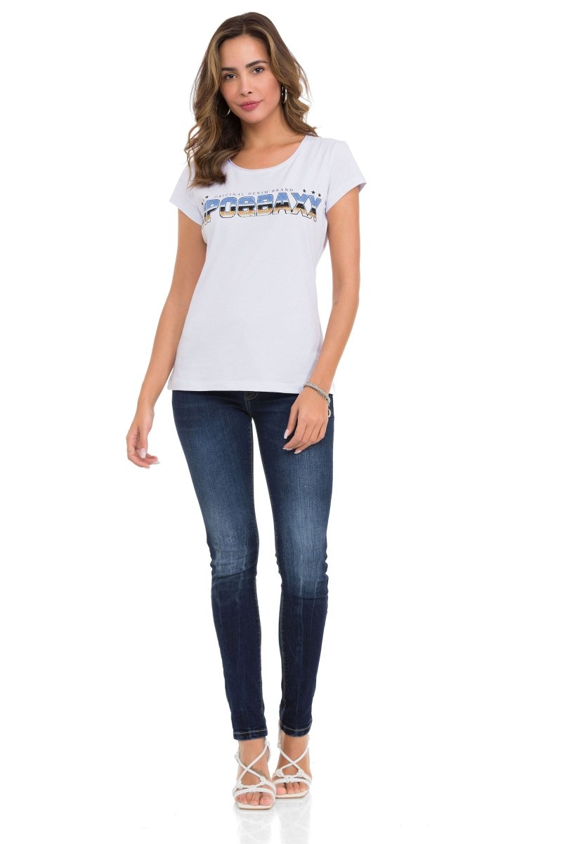 WT366  Camiseta Mujer Camiseta Futurista Futurista