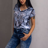 WT384 Damen T-Shirt – Modernes Design mit Digitaldruck