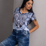 WT384 Damen T-Shirt – Modernes Design mit Digitaldruck