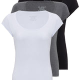 WU106 Damen Unterziehshirt im 3er Pack