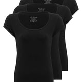 WU106 Damen Unterziehshirt im 3er Pack