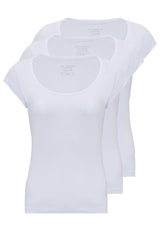 WU106 Set de 3 Camisetas interiores para Mujer