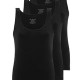 WU107 Damen Unterziehshirt Tanktop im 3 Pack