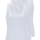 WU107 Damen Unterziehshirt Tanktop im 3 Pack