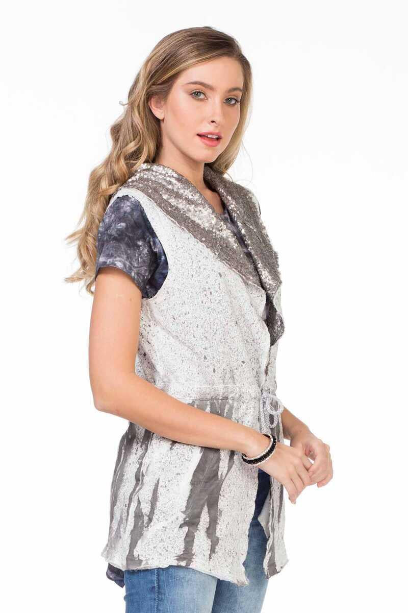 WW111 Femmes Softshell West dans la conception de paillettes
