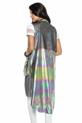 WW119 Women's softshell vest in a modern mesh design