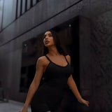 WY180 Jumpsuit de sport, court et ajusté