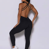 WY181 Jumpsuit enganliegend mit Cut-Outs