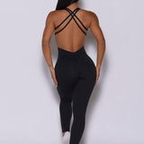 WY181 Jumpsuit enganliegend mit Cut-Outs