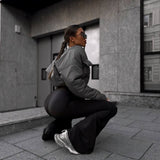 WY186 2-teiliges Sportset , Yoga Trainingsanzug