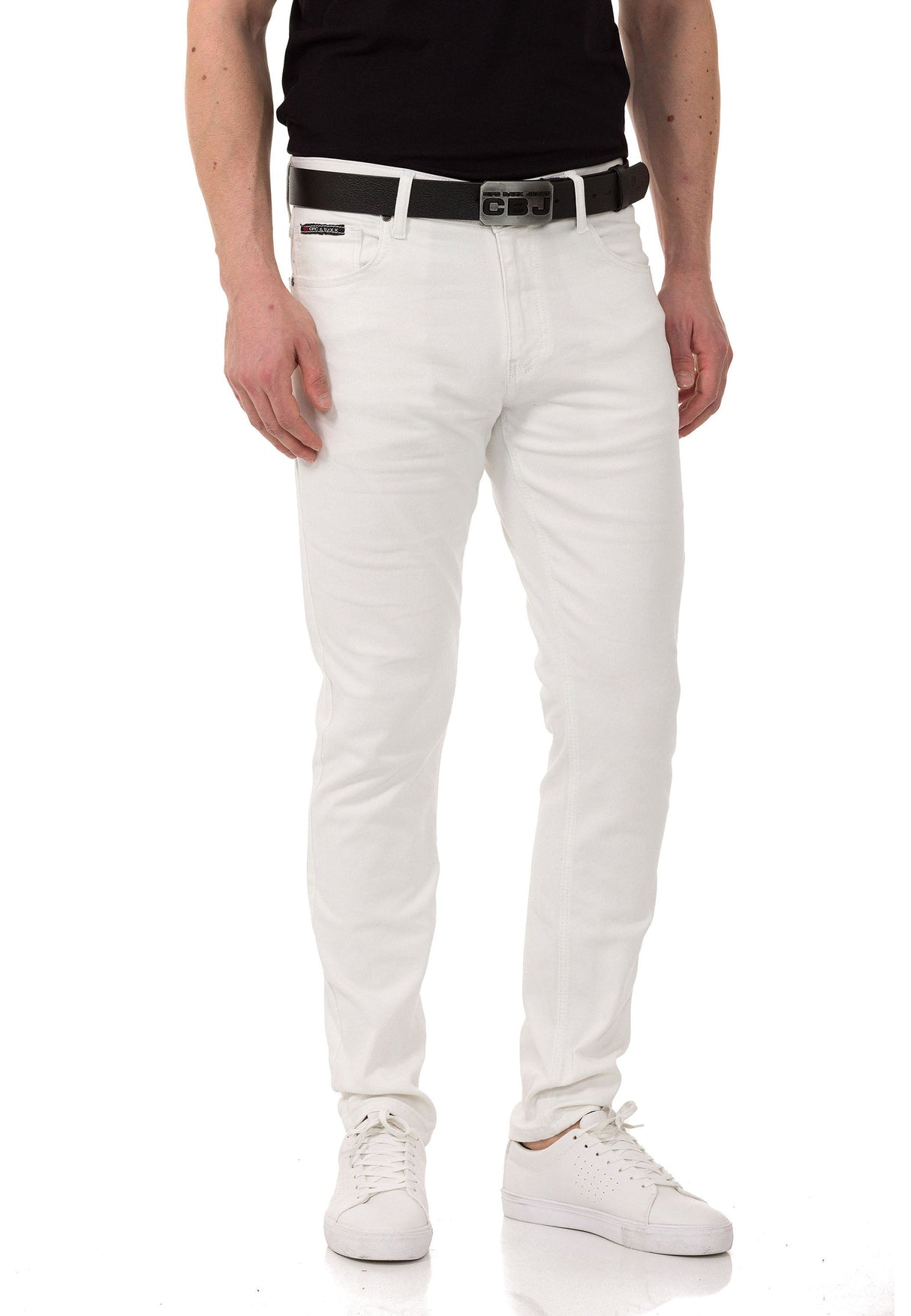 CD820 Slim Fit Heren Jeans in Basic Look